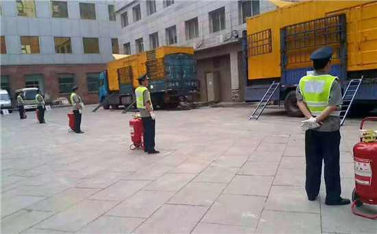 豆河镇租赁发电机案例